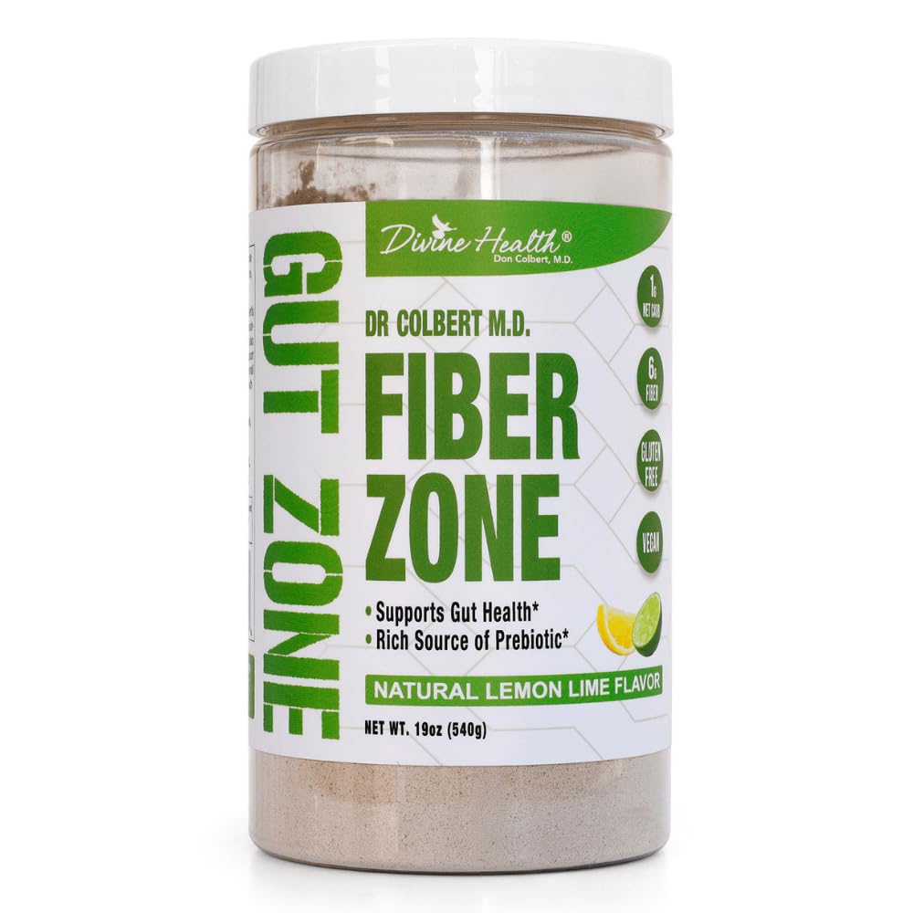 Θεϊκή Υγεία Δρ Colbert, MD Fiber Zone Powder 