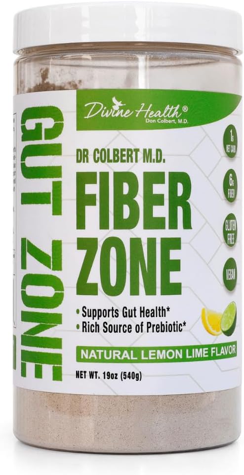 Θεϊκή Υγεία Δρ Colbert, MD Fiber Zone Powder 
