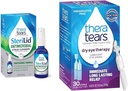 TheraTears SteriLid Eyelid Καθαριστικό και ξηροφθαλμική θεραπεία Λιπαντικές σταγόνες ματιών Bundle, 2 fl oz και 30 φιαλίδια