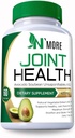 N'More Avocado Soybean Unsaponifiables Joint Health Supplement 400 mg, Μη ΓΤΟ, Γαλακτοκομικά, Γλουτένη & Shellfish Free, 60 Day Supply, Μία κάψουλα ανά ημέρα