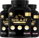 35450MG Pure Shilajit συμπλήρωμα - Ιμαλαΐων Βιολογικό Shilajit για άνδρες και γυναίκες μέγιστη ισχύς Shilajit για την ενίσχυση της ενέργειας και ανοσοποιητική υποστήριξη 270 κάψουλες λαχανικά