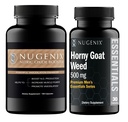 Nugenix Nitric Oxide Booster και Horny κατσικίσιο ζιζανίων συμπληρώματα για τους άνδρες