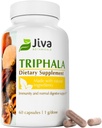 Jiva Botanicals Triphala Supplement - Κάψουλες Triphala Made with Amalaki, Bibhitaki και Haritaki Powder for Normal Digestive Health & Normal Immune System - 60 Κάψουλες