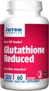 Jarrow Formulas Reduced Glutathione, Supports Liver Health, 500 mg, 60 Veggie Capsules