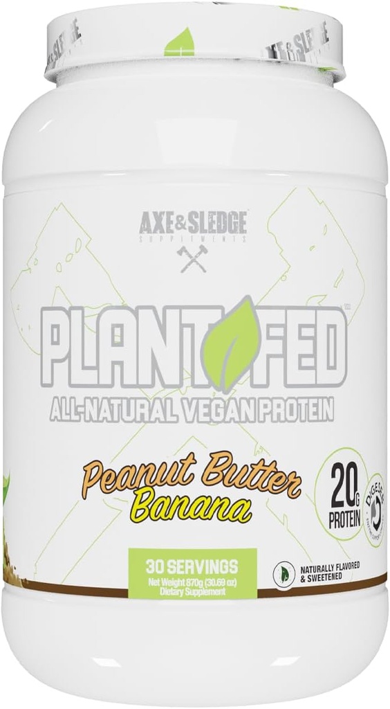Axe & Sledge Plant Fed Vegan Protein Powder 