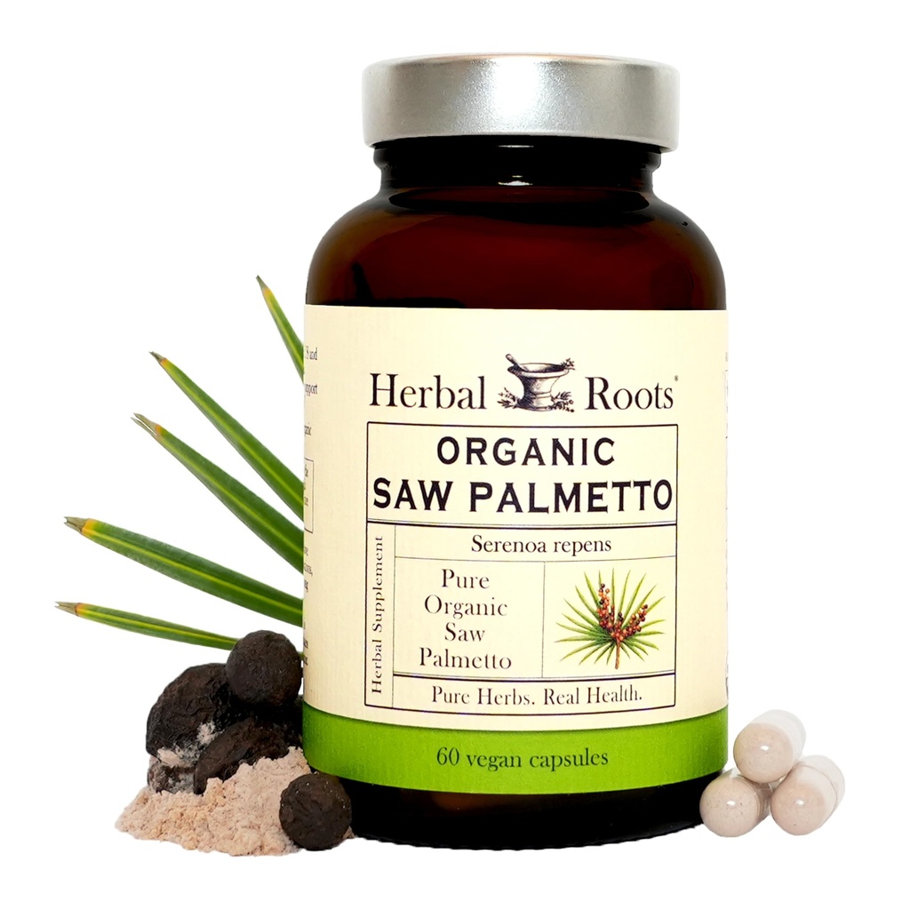 Φυτικές Ρίζες Βιολογικές Κάψουλες Πριόνι Palmetto 