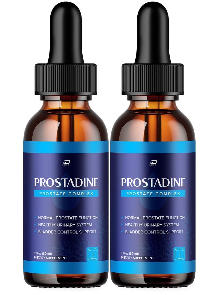 Drops Prostadine για την υγεία - Θέματα ουροποίησης της ουροδόχου κύστης - συμπλήρωμα Prostadine, μέγιστη αντοχή Σταγονίδια Prostatine, 2024 Νέα βελτιωμένη διαμόρφωση, Prostadine (2 Pack- 2 Μήνες Προσφορά)