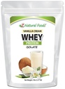 Z Φυσικές τροφές Κρέμα βανίλιας Πρωτεΐνες Whey Isolate, Διατροφή-Πλούσια, Γεύση πρωτεΐνης σκόνη για την υγεία της καρδιάς και την ανοσία, Μεγάλη σε τσάι, καφέ, smoothie, μη GMO, χωρίς γλουτένη, Kosher, 5 lbs