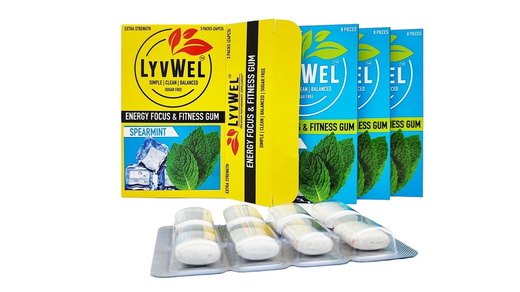 LyvWel Energy Gum 