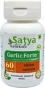 Garlic Forte Capsule 500 mg. 60 Veg. Capsule | Lahsan (Allium Sativum) Extract Capsules for Men and Women | Ayurvedic Herbal Supplement/Remedies | 10:1 Forte (1 Bottle of 60 Capsules)