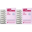 Love Wellness The Killer | 600mg Boric Acid Vaginal Suppositories | Balances pH & Supports Odor Control, a Healthy Vaginal Balance | Fast-Acting & Fragrance-Free | Gentle & Effective | 28 Ct