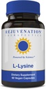Θεραπευτικά Αναζωογόνησης - L-Lysine, Υποστηρίζει υγιή δέρμα (60 Vegan Κάψουλες, 500mg)