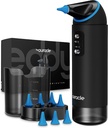 Auracle Ear Wax Removal - Eddy Ear Cleaner, Ear Cleaning Kit With 4 Water Pressure Modes, Safe and Effective Ear Wax Cleaner w/ 8 Irrigation Tips, Electric Ear Irrigator, 55dB Quite, IP65 Shower Ready