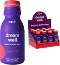 Περισσότερα Εργαστήρια Dream Well, 5MG Μελατονίνη Ολιστική Λύση Ποτού Ύπνου, Μη-Habit Forming with 5HTP, Lemon Balm, Jujube Seed, Glycine (Pack of 12)