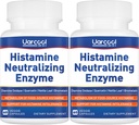 DAO Enzyme Supplement Histamine Diamine Oxidase Supplement for Smooth Digestion - Made in USA - 60 Softgels (2 Bottles)