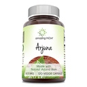 Amazing India Arjuna (Made with Natural Arjuna) 500 Mg Supplement | Vegetarian Capsules | Non-GMO | Gluten-Free | Made in USA (1 Pack | 120 Count)