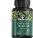 PlantFusion Vegan Calcium, Ασβέστιο με βάση το Premium Plant (1000mg) που προέρχεται από τα ισλανδικά Red Algae, Plus Magnesium, D3, K2, και Boron, 90 Vegan Tablets