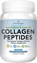 AMANDEAN Collagen Peptides Powder (17,6oz). Γρασίδι-Fed υδρολυμένη πρωτεΐνη συμπλήρωμα. Προωθεί υγιείς αρθρώσεις, δέρμα, μαλλιά, νύχια. Άγευστο & εύκολο να αναμίξετε.