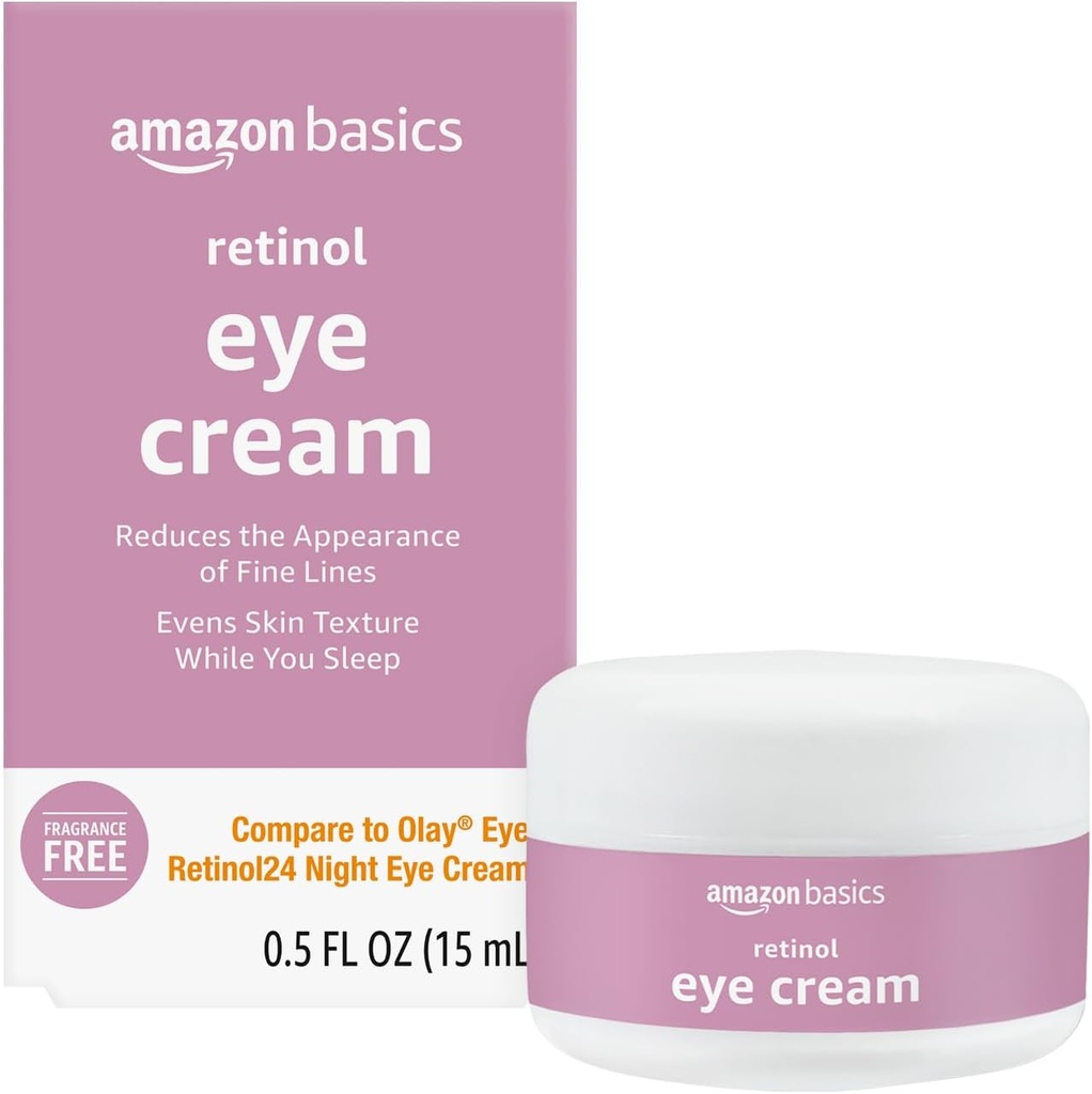 Basics Retinol κρέμα ματιών, Αρωματικό δωρεάν, 0.5 ουγγιά, 1-πακέτο