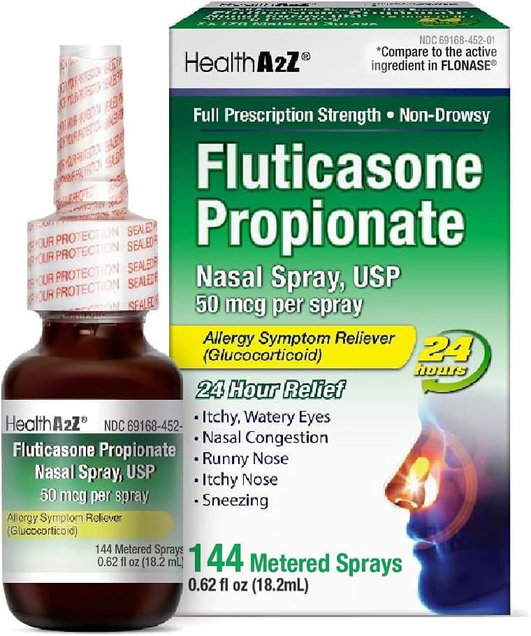 HealthA2Z® Προπιονικό Nasινικό spray Fluticasone 50 mcg per Spray  (Συσκευασία 1))
