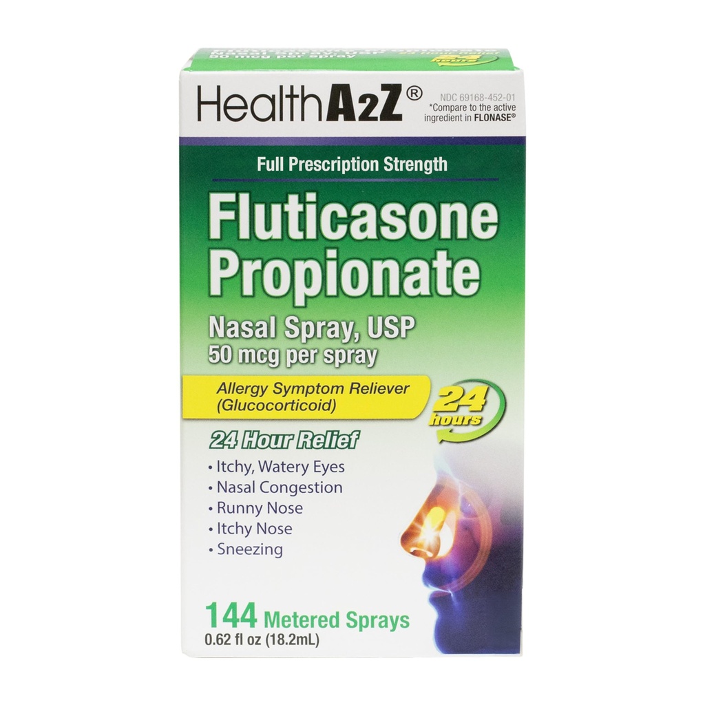 HealthA2Z® Προπιονικό Nasινικό spray Fluticasone 50 mcg per Spray  (Συσκευασία 1))