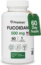 Fucoidan 500MG κάψουλες συμπλήρωμα ανοσίας - 60 ημέρες προσφοράς - Brown Seaweed Extract - ισχυρό βοτανικό αντιοξειδωτικό Lung Υγεία & υποστήριξη της υγείας του δέρματος