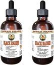 Hawaii Pharm Black Radish Alcohol-Free Liquid Extract, Black Radish (Raphanus Sativus Niger) Αποξηραμένη ρίζα Γλυκερίτης Φυσικό συμπλήρωμα βοτάνων 2x2 oz