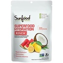 Sunfood Superfood Hydration Renew- Coconut Water Powder, Ηλεκτρολύτες σε σκόνη με λεμόνι, θαλασσινό αλάτι & ορυκτά, καθαρό βιολογικό ηλεκτρολυτικό μείγμα ποτών - 8 oz τσάντα