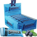 Braven Bar Blueberry Energy Bars (1,59 oz, Pack of 20) – Ενεργειακά Chews με 5g πρωτεΐνης – On-the-Go ενεργειακά σνακ για τρέξιμο, πεζοπορία και αθλήματα - Χωρίς γλουτένη για διαρκή ενεργειακή ενίσχυση