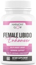 Harmony GIow: New Libido Booster for Women | Boost Desire, Mood, Energy, Sensitivity | Tribulus, Muira Puama + 12 More Ultra Dosed Powerful Ingredients | Natural & Safe 3rd Party Tested - 60 Capsules