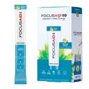 FOCUSAID GO Nootropics Energy Blend, Zero Sugar, Alpha-GPC, GABA, B-Complex, Yerba Mate, Πράσινο Τσάι, Keto Friendly, 100mg Φυσική καφεΐνη (Pack of 14)