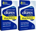Diurex Max - μέγιστη δύναμη χάπια νερού χωρίς καφεΐνη - αισθάνονται καλύτερα και λιγότερο βαριά, 48 κόμης (πακέτο του 2)