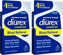 Diurex Max - Maximum Strength Caffeine-Free Diuretic Water Pills - Feel Better and Less Heavy, 48 Count (Pack of 2)