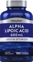 Piping Rock Alpha Lipoic Acid 600mg 