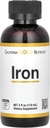 California Gold Nutrition Iron, as Ferrous Bisglycinate Chelate and Yellow Dock Root, 4 fl oz (118 ml)