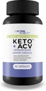 Best Keto Thrive Keto + Acv Βελτιωμένες κάψουλες υποστήριξης αίματος - Best Keto Friendly Blood Balance & Blood Flow Supplement for Blood Health, Sugar Health, Immune Support, & Healthy Swelling Response