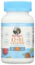 Βιταμίνη K2 & D3 της Mary Ruth + Gummies ασβεστίου, 30 Ct