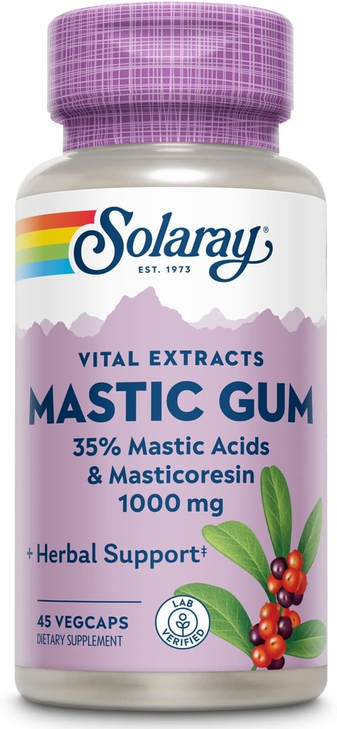 Εκχύλισμα Μαστίχας SOLARAY 500 mg 45