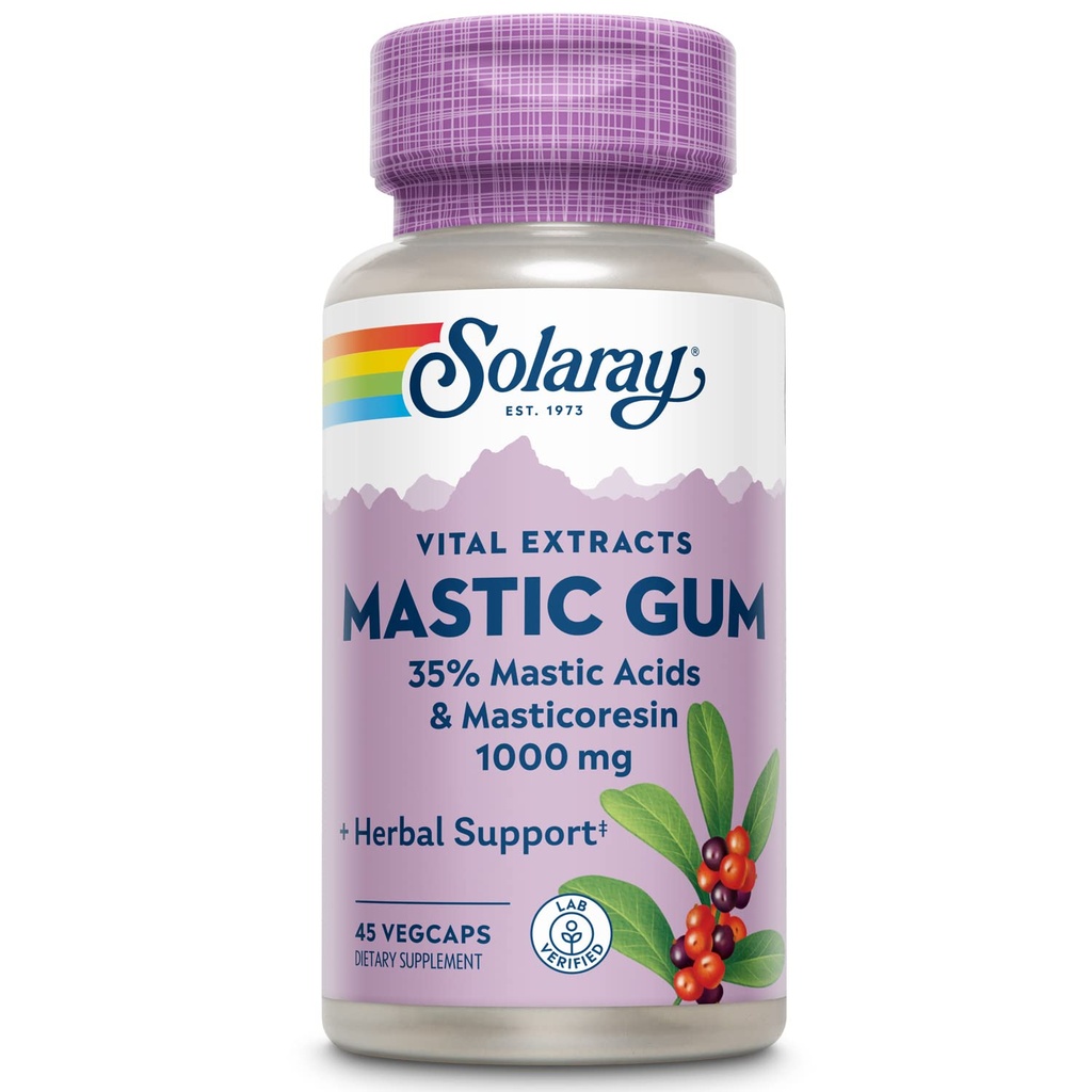 Εκχύλισμα Μαστίχας SOLARAY 500 mg 45