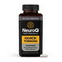 LifeSeasons NeuroQ - Quick Thinking Supplement Pills - Boosts Alertness + Supports Mental Focus - L-Theanine Caffeine L-Tyrosine & Beta-Alanine (60 Capsules)