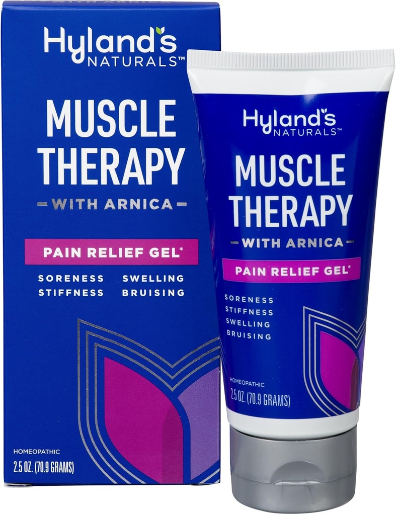 Θεραπεία μυών Hyland με Arnica Pain Relief Gel, Κρέμα Θεραπείας Μώλωπα, Φυσική Ανακούφιση του Πόνου, Οζ