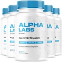 (5 Pack) Alpha Labs, Alpha Labs Κάψουλες, AlphaLabs, Alfa Labs, Alpha Labs Max Performance, Advanced Formula, Alpha Labs, Alpha Strenght Labs, Alpha Lab, Alfa Labs Κάψουλες, 300 Κάψουλες για 5 Μήνες