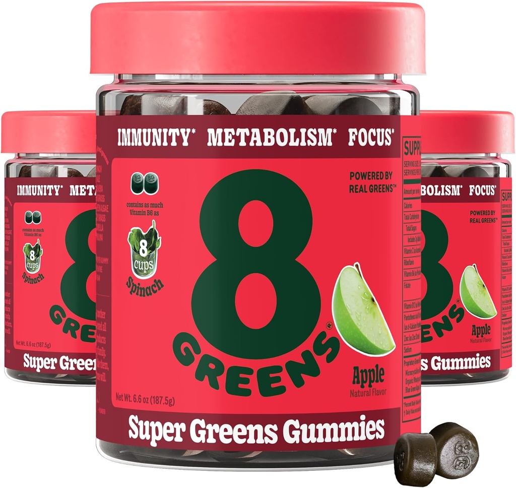 8Greens Supergreens Gummies 