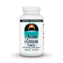 Source Naturals L- Arginine L- Citrulline Complex, 120 δισκία, 1000 mg