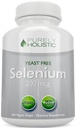 Σελήνιο 200mcg - 365 Κάψουλες Vegan όχι Δισκία - Αμιγής & Χωρίς μαγιά L-σεληνομεθειονίνη για Βελτιωμένη Απορρόφηση - Υποστήριξη Θυρεοειδούς, Καρδιάς και Ανοσοποιητικού Συστήματος - Αντιοξειδωτικό Ορυκτό - Κατασκευασμένο στις ΗΠΑ