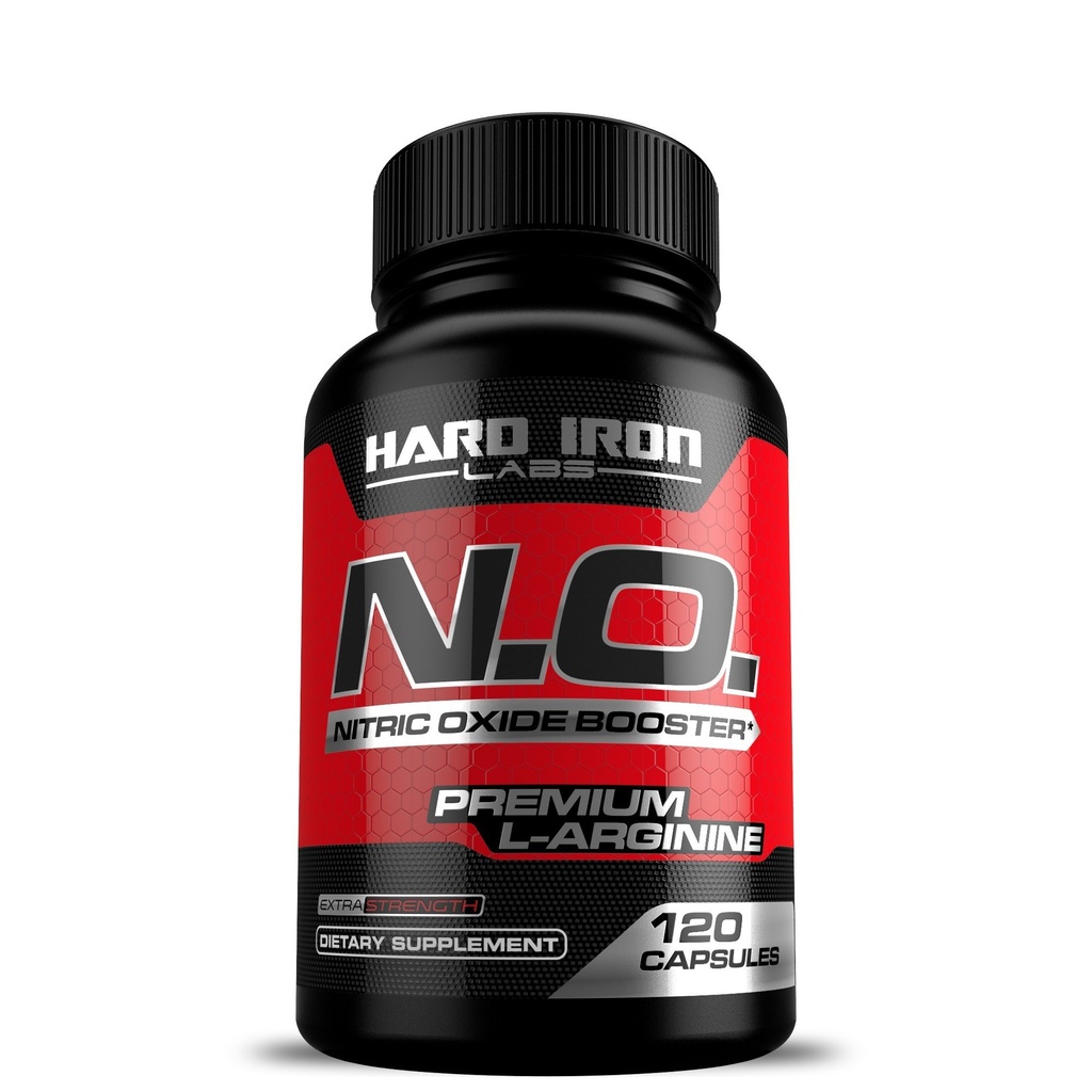 N.O. Nitric Oxide Booster με L-αργινίνη, L-Citrulline, Beta Alanine, AAKG - Non-GMO, Gluten-free, Vegan - Pre-Educate Supplement for Muscle Growth, Stamina, Energy, Pumps, Vascularity - 120 Caps