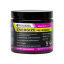 BODi Energyze Pre Workout Powder - Beta-Alanine, Quercetin & Low-Dose Caffeine Formula για την ενισχυμένη ενέργεια & εστίαση, αύξηση της ενέργειας & συμπλήρωμα αντοχής, μικτή μούρο, 40 υπηρεσίες