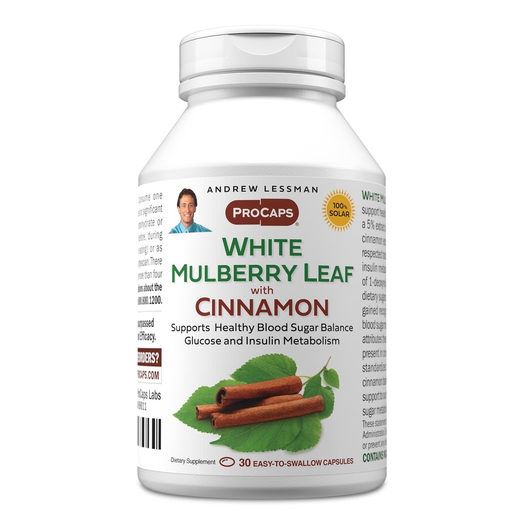 ANDREW LESSMAN Αναπληρωτής Υπουργός Εργασίας Λευκό Mulberry Leaf με Cinnamon 30 Softgels - Standardized White Mulberry Leaf with Cinnamon Bark Extract.