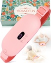 Stuffers Stuffers για γυναίκες Φορητή θέρμανση Pad για την περίοδο Cramps Cordless Ηλεκτρική έμμηνη θέρμανση Pad για Cramp Relief Ταξίδι Ιδέα Χριστούγεννα Δώρα για γυναίκες Η μαμά της Έφηβες Κορίτσια Μητέρα