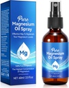 Magnesium Spray 2 Fl Oz, Magnesium Oil for Feet, Body, Sleep, Skin, Muscle Relaxation, 100% Pure Natural Topical Magnesium Oil Spray, Easy to Absorb